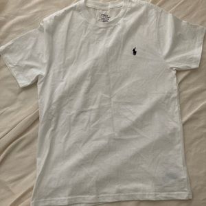 Boys polo cotton crew neck jersey tee